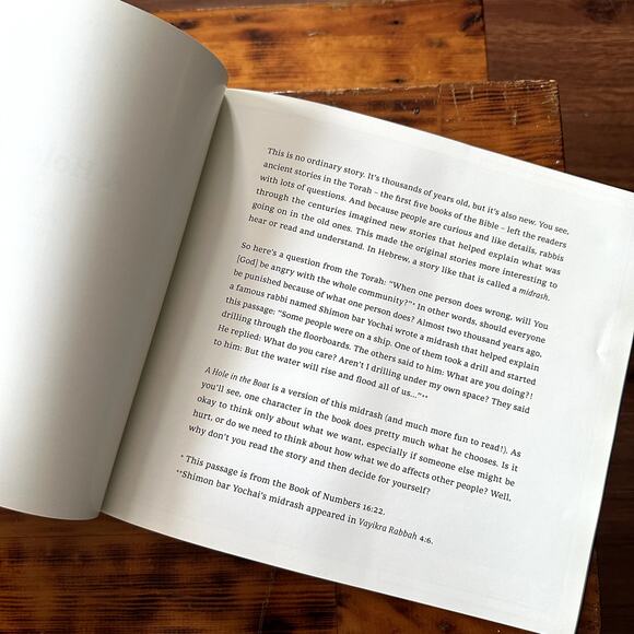 PJ Library A Hole In The Boat Jewish Paperback Book - Picture 4 of 10